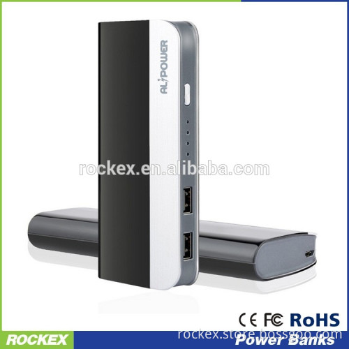 2016 Best New Slim Power Bank 10400mAh USB universal External Backup Battery Portable Charger PowerBank for moblie phone laptop